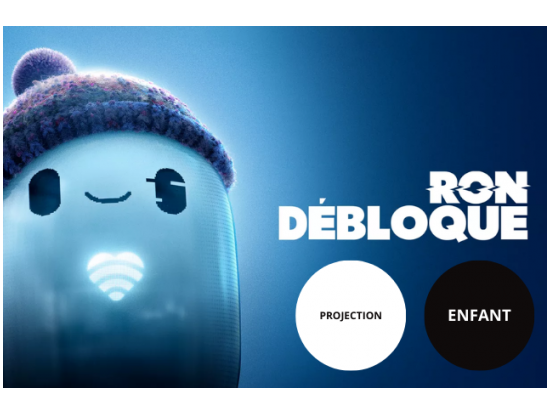 Projection "RON DÉBLOQUE"